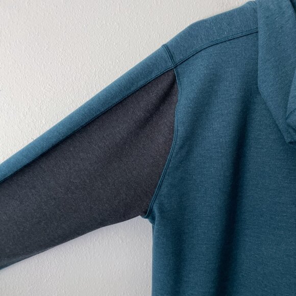 Lululemon Pave Pullover Hoodie Men's Size *XXL? Alberta Lake Teal Black/Gray - Picture 12 of 13